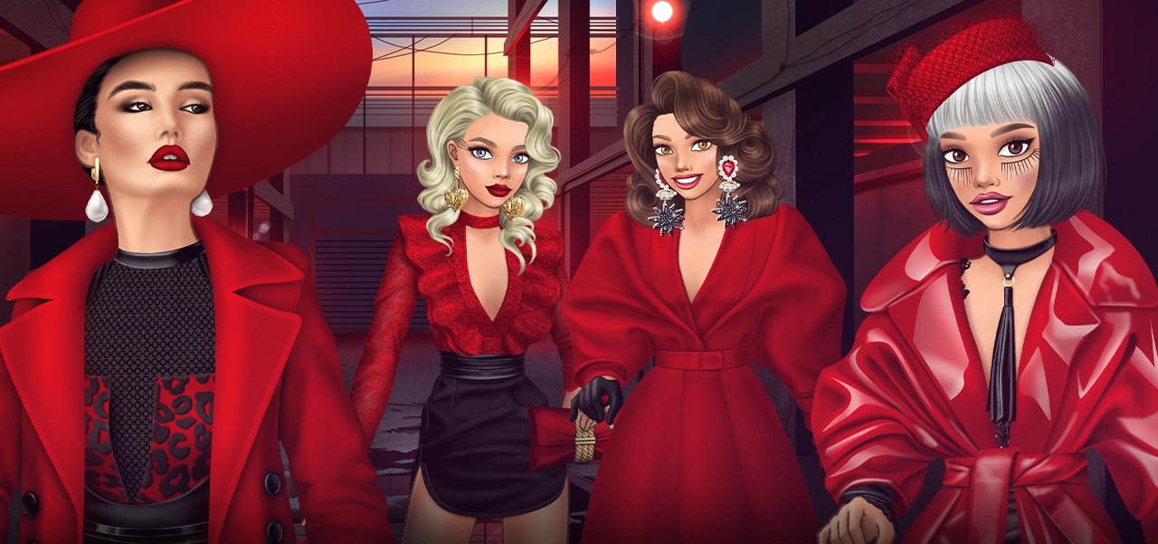 Langelių renginys: „Juoda ir raudona elegancija“ / Blocks event: 'Black and red elegance'